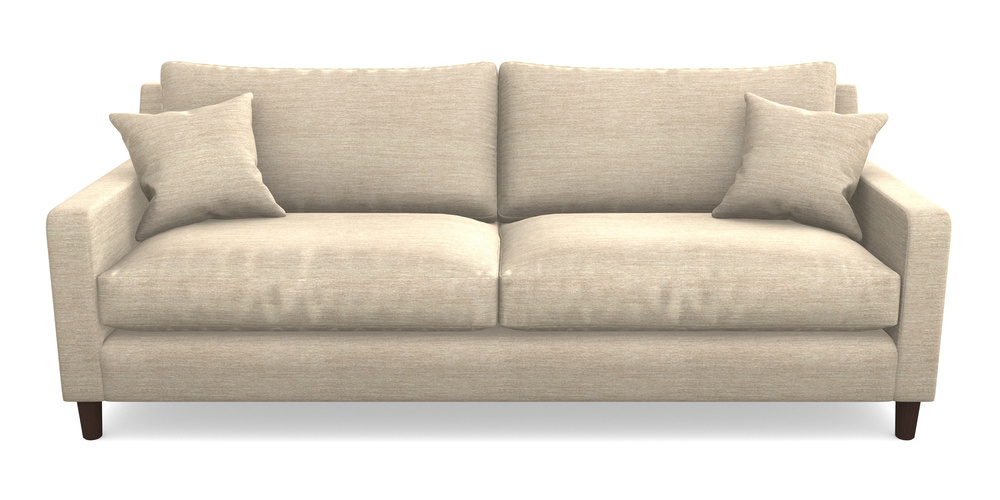 Product photograph of Stopham 4 Seater Sofa In Textured Velvet - Almond from Sofas and Stuff Limited