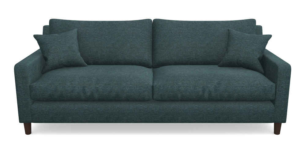 Product photograph of Stopham 4 Seater Sofa In Textured Velvet - Atlantic from Sofas and Stuff Limited