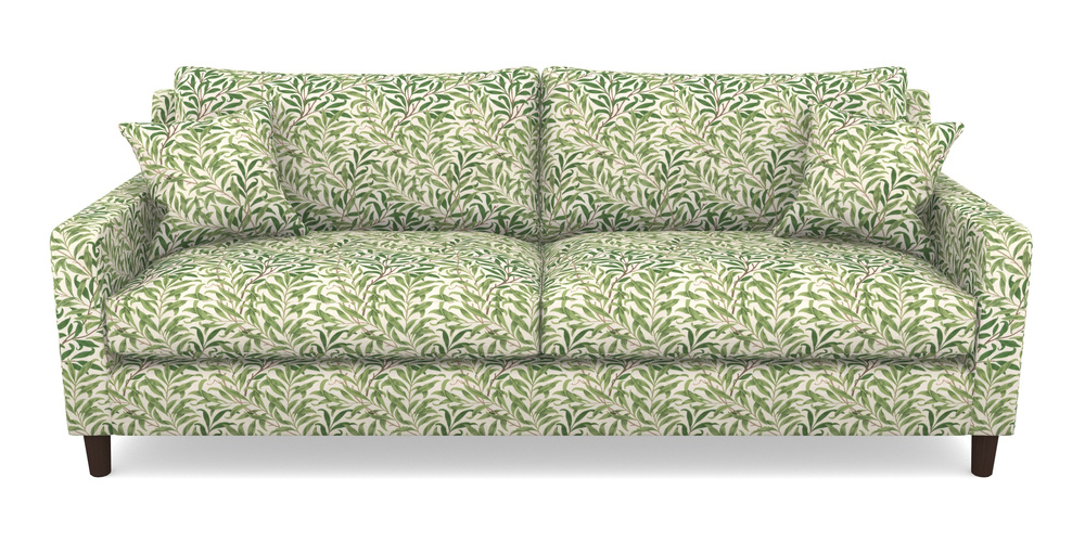 Product photograph of Stopham 4 Seater Sofa In William Morris Collection - Willow Boughs - Leaf Green from Sofas and Stuff Limited
