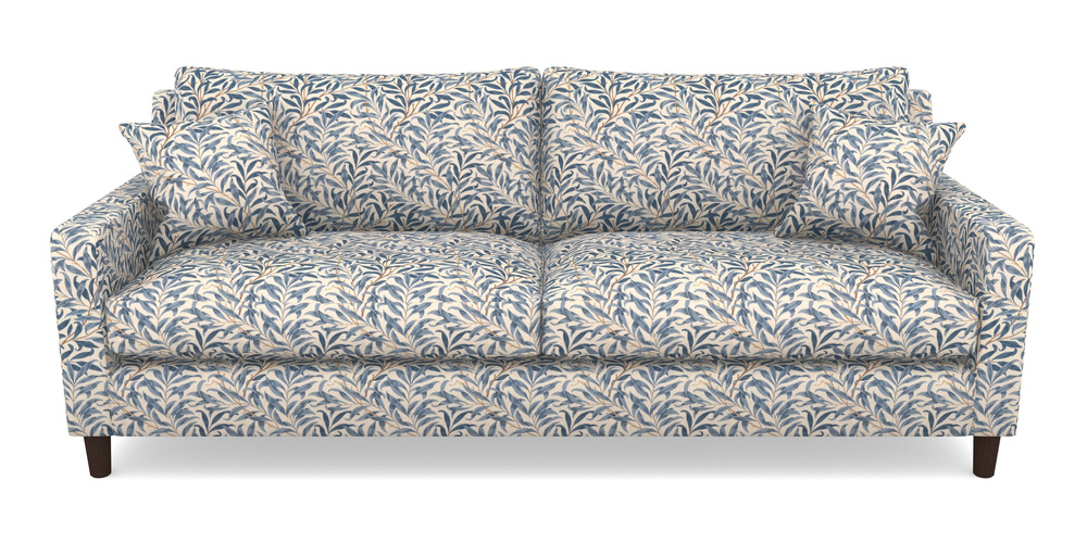 Product photograph of Stopham 4 Seater Sofa In William Morris Collection - Willow Boughs - Woad from Sofas and Stuff Limited