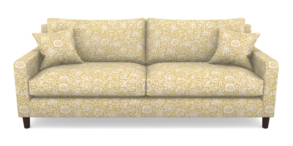 Product photograph of Stopham 4 Seater Sofa In William Morris Collection - Mallow - Weld from Sofas and Stuff Limited
