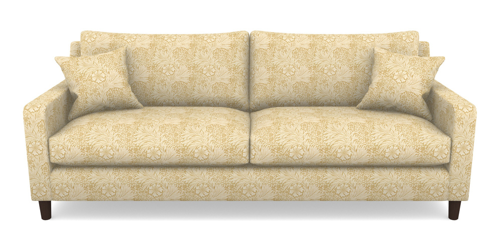 Product photograph of Stopham 4 Seater Sofa In William Morris Collection - Marigold - Lichen Cowslip from Sofas and Stuff Limited