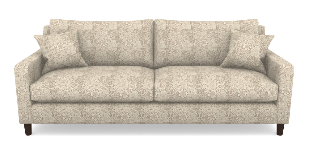 Product photograph of Stopham 4 Seater Sofa In William Morris Collection - Marigold - Linen Ivory from Sofas and Stuff Limited