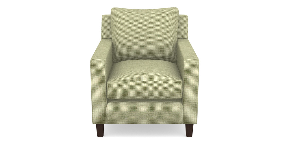 Product photograph of Stopham Chair In Basket Weave - Sage from Sofas and Stuff Limited