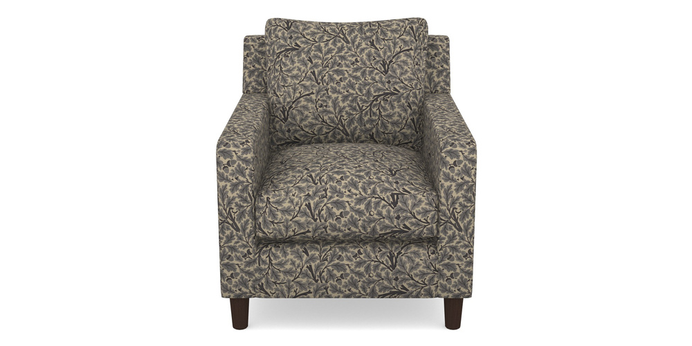 Product photograph of Stopham Chair In V A Drawn From Nature Collection - Oak Tree - Navy from Sofas and Stuff Limited