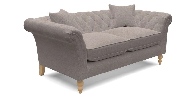Sudbury Sofa in Linwood Omega Velvet Cognac