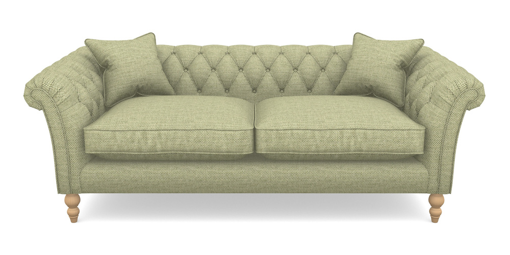 Product photograph of Sudbury Bespoke 3 Seater Sofas In Basket Weave - Sage from Sofas and Stuff Limited