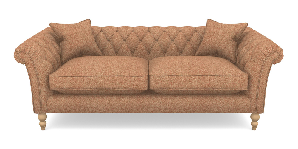 Product photograph of Sudbury Bespoke 3 Seater Sofas In Cloth 22 Weaves - Grand Teton - Amber from Sofas and Stuff Limited