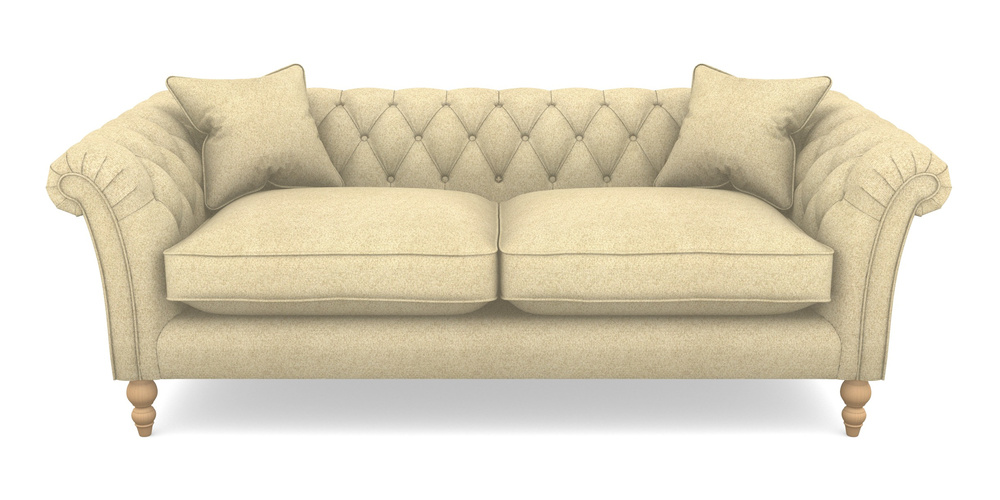 Product photograph of Sudbury Bespoke 3 Seater Sofas In Cloth 22 Weaves - Grand Teton - Chalk from Sofas and Stuff Limited