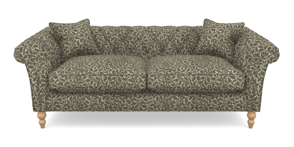 Product photograph of Sudbury Bespoke 3 Seater Sofas In V A Drawn From Nature Collection - Oak Tree - Dark Green from Sofas and Stuff Limited