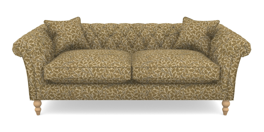 Product photograph of Sudbury Bespoke 3 Seater Sofas In V A Drawn From Nature Collection - Oak Tree - Gold from Sofas and Stuff Limited