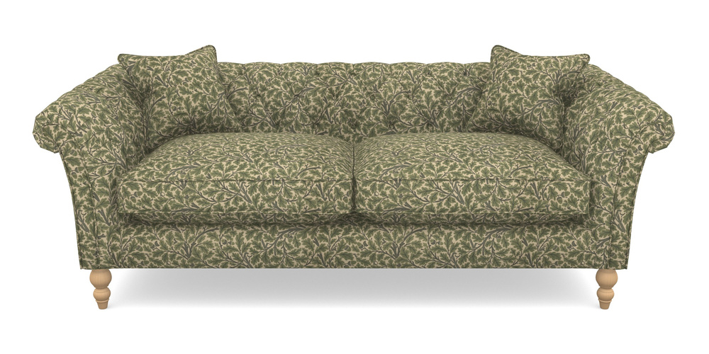 Product photograph of Sudbury Bespoke 3 Seater Sofas In V A Drawn From Nature Collection - Oak Tree - Light Green from Sofas and Stuff Limited