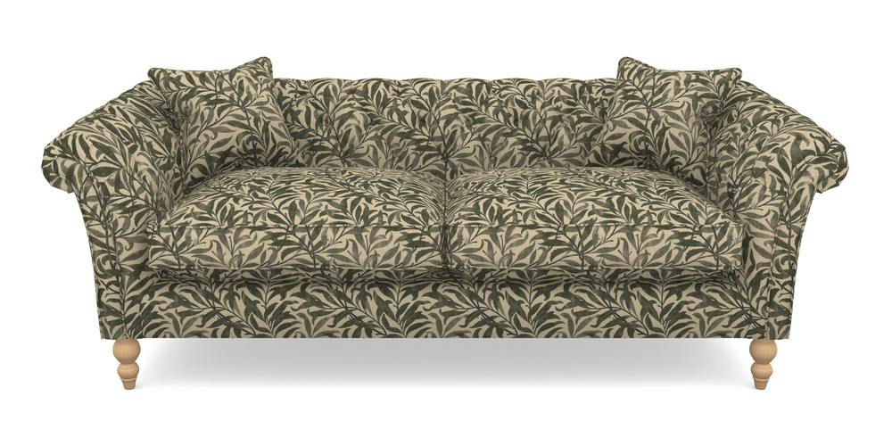 Product photograph of Sudbury Bespoke 3 Seater Sofas In V A Drawn From Nature - Willow Bough Large - Dark Green from Sofas and Stuff Limited