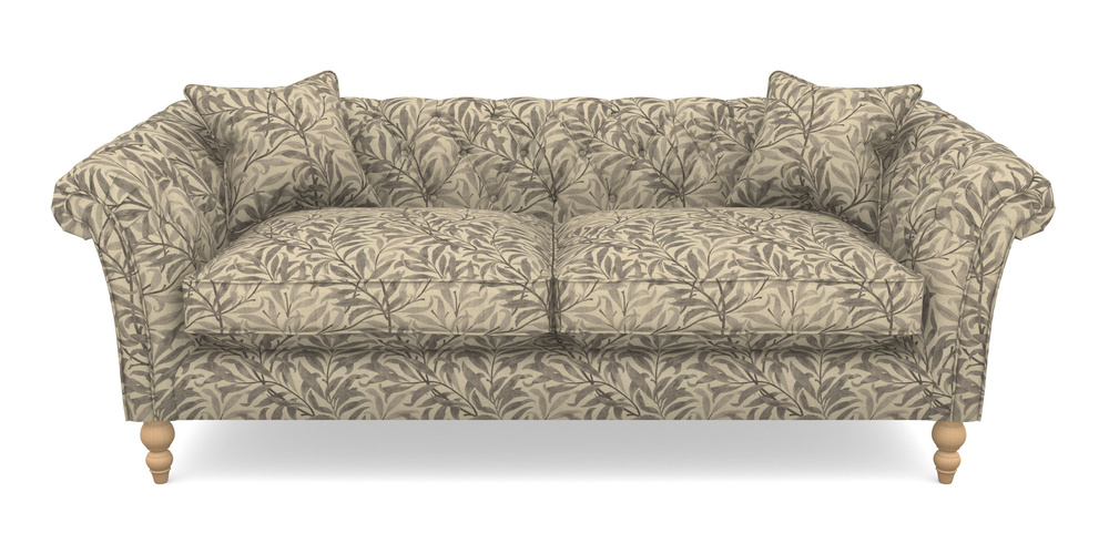 Product photograph of Sudbury Bespoke 3 Seater Sofas In V A Drawn From Nature - Willow Bough Large - Grey from Sofas and Stuff Limited