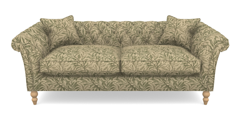 Product photograph of Sudbury Bespoke 3 Seater Sofas In V A Drawn From Nature - Willow Bough Large - Light Green from Sofas and Stuff Limited