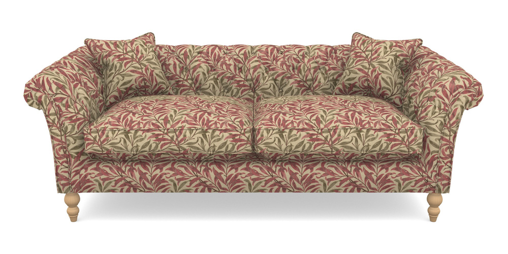 Product photograph of Sudbury Bespoke 3 Seater Sofas In V A Drawn From Nature - Willow Bough Large - Red from Sofas and Stuff Limited