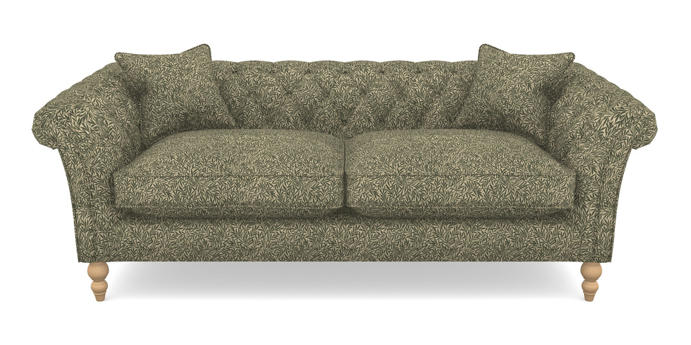 Product photograph of Sudbury Bespoke 3 Seater Sofas In V A Drawn From Nature Collection - Willow - Dark Green from Sofas and Stuff Limited