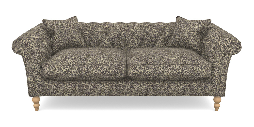 Product photograph of Sudbury Bespoke 3 Seater Sofas In V A Drawn From Nature Collection - Willow - Navy from Sofas and Stuff Limited