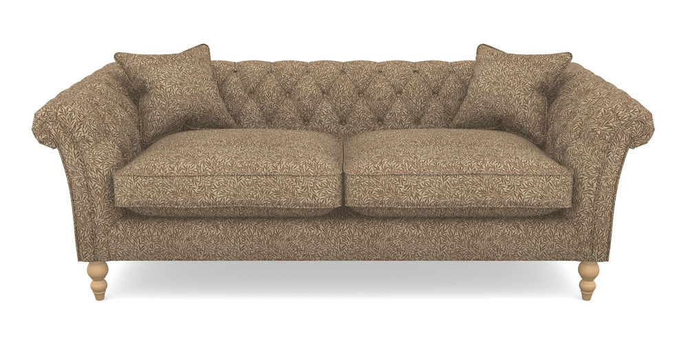 Product photograph of Sudbury Bespoke 3 Seater Sofas In V A Drawn From Nature Collection - Willow - Terracotta from Sofas and Stuff Limited