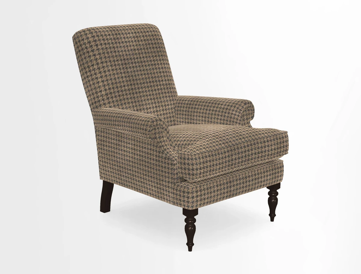 Thistle Chair in Indigo & Wills Morocco Epic Blue