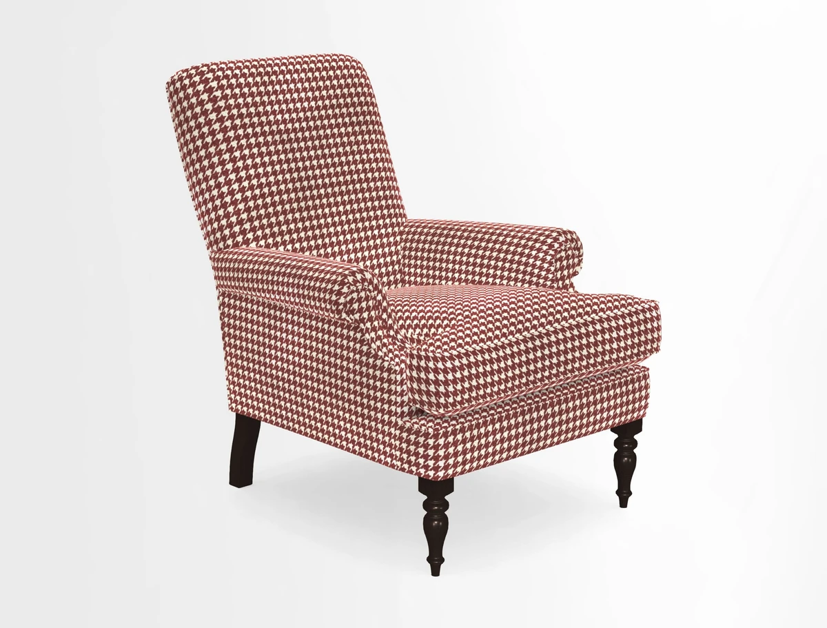 Thistle Chair in Indigo & Wills Morocco Epic Blue