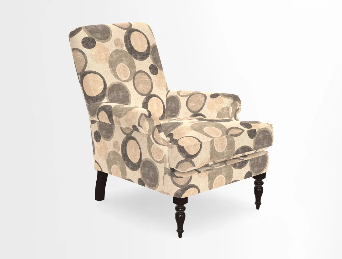 Thistle Chair in Indigo & Wills Morocco Epic Blue