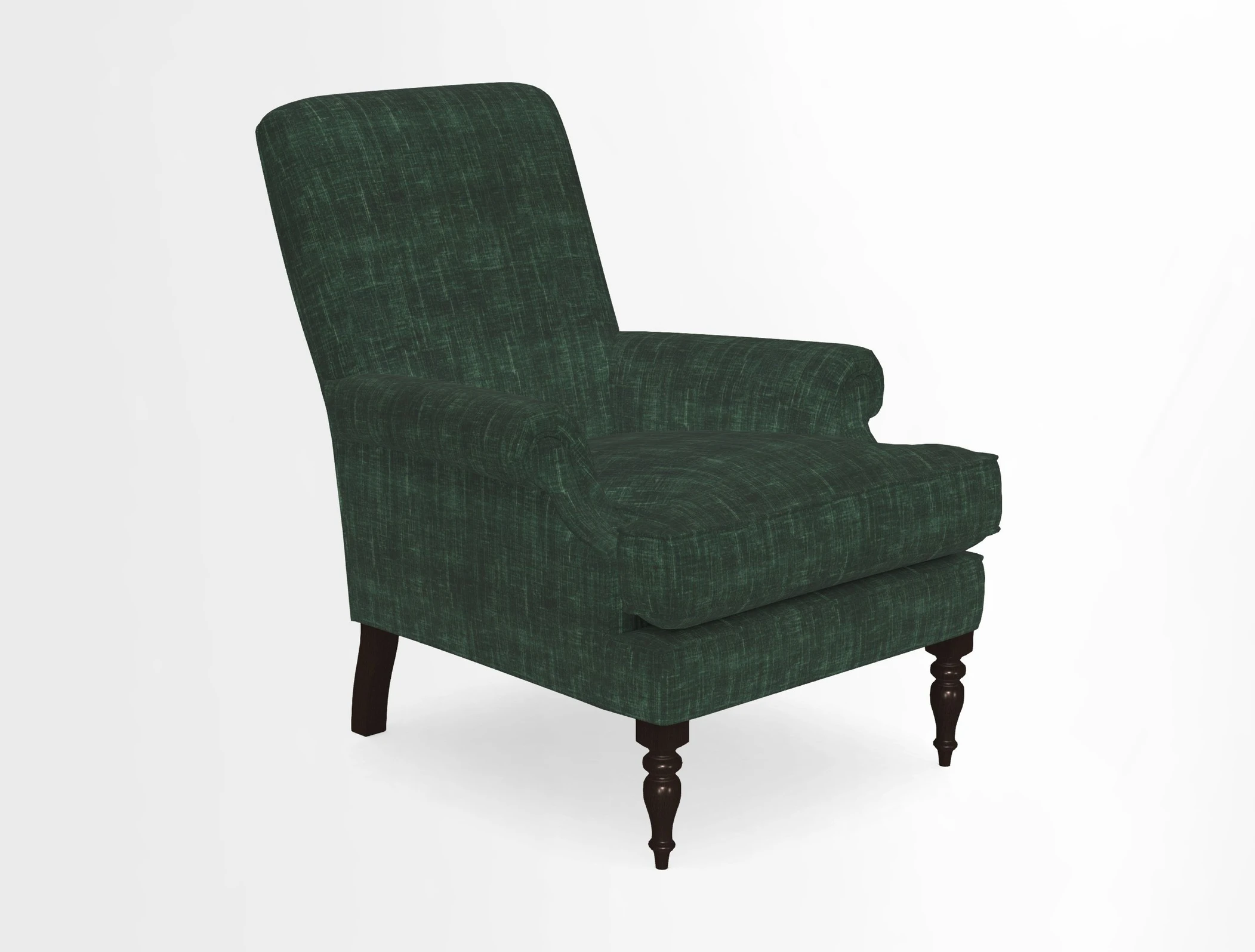 Thistle Chair in Indigo & Wills Morocco Epic Blue