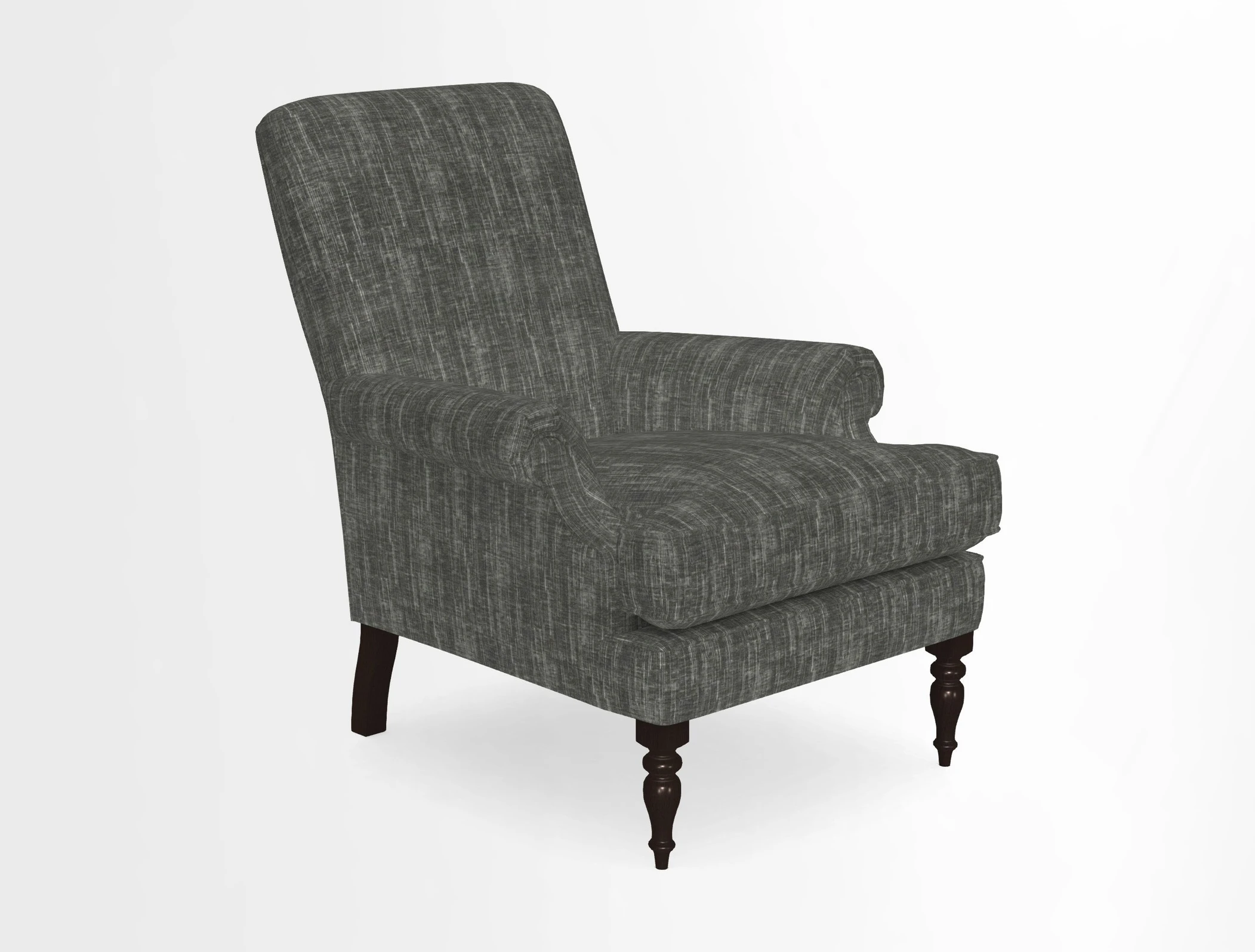 Thistle Chair in Indigo & Wills Morocco Epic Blue