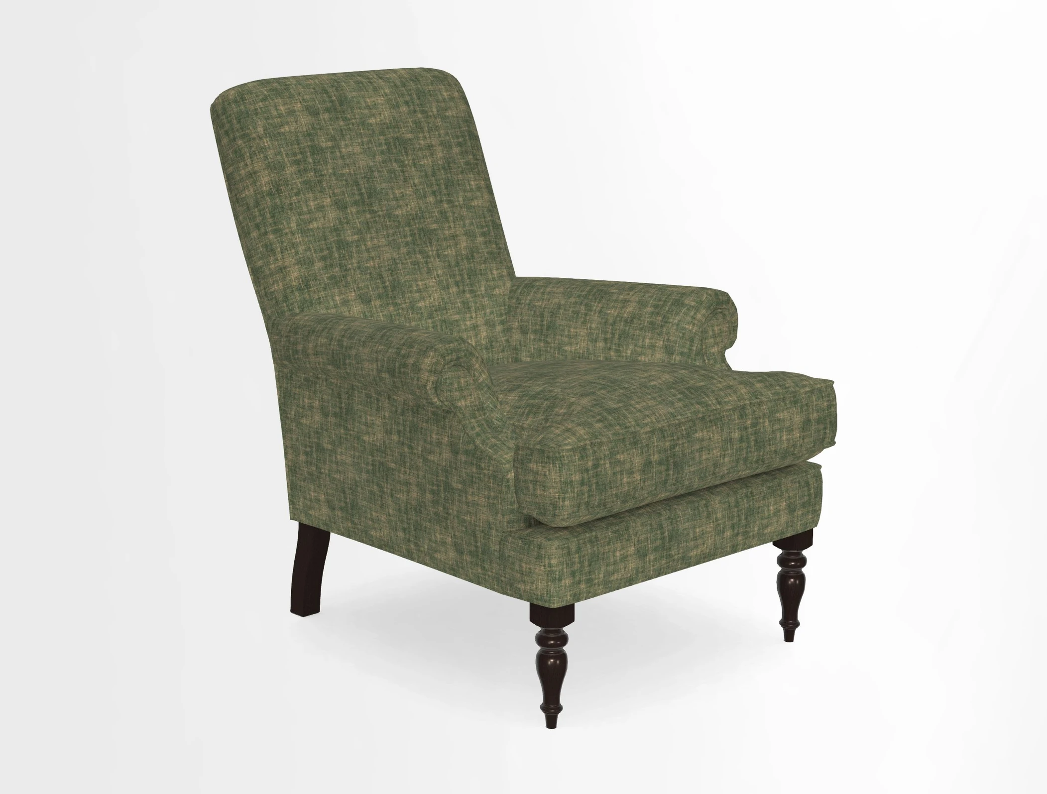 Thistle Chair in Indigo & Wills Morocco Epic Blue