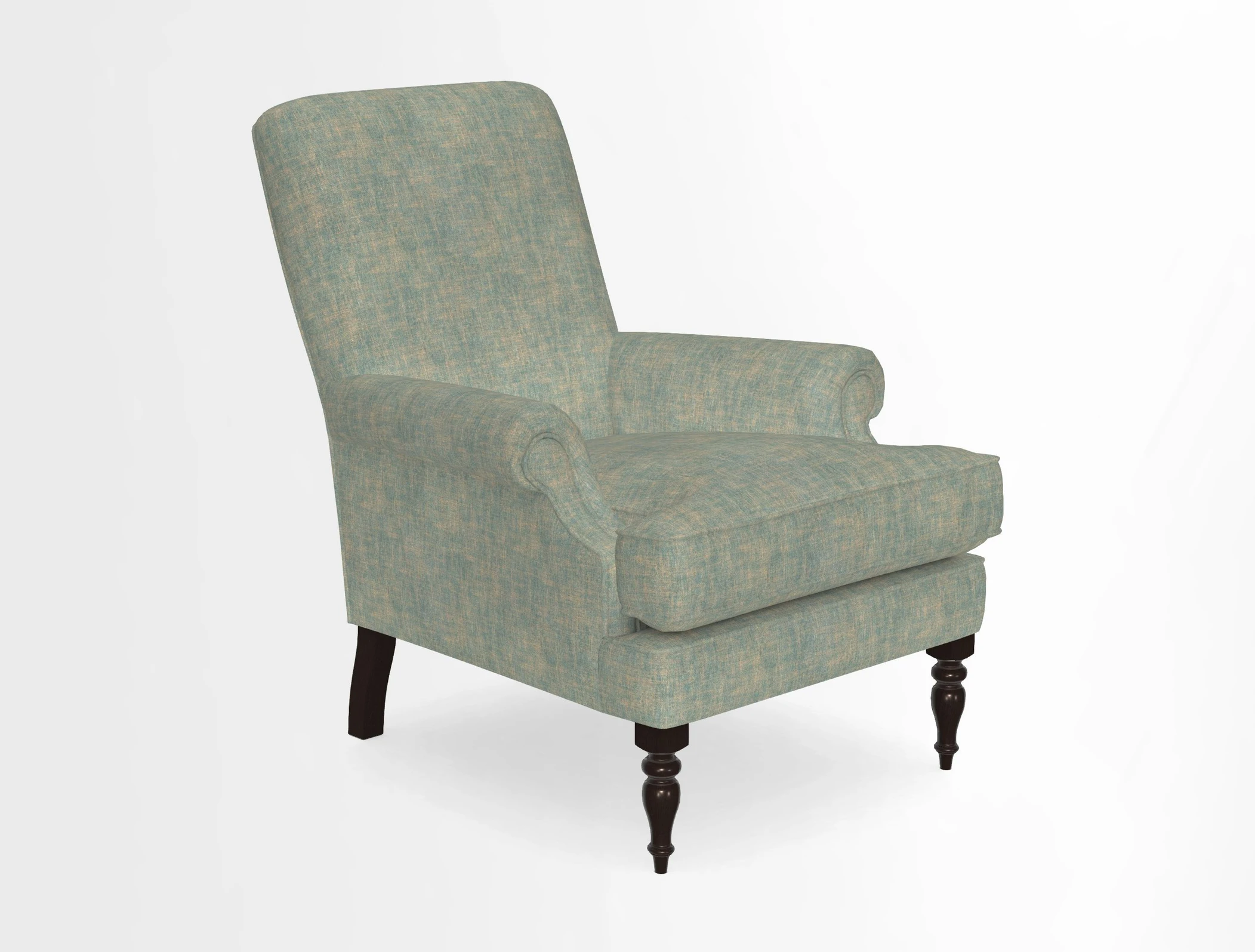 Thistle Chair in Indigo & Wills Morocco Epic Blue