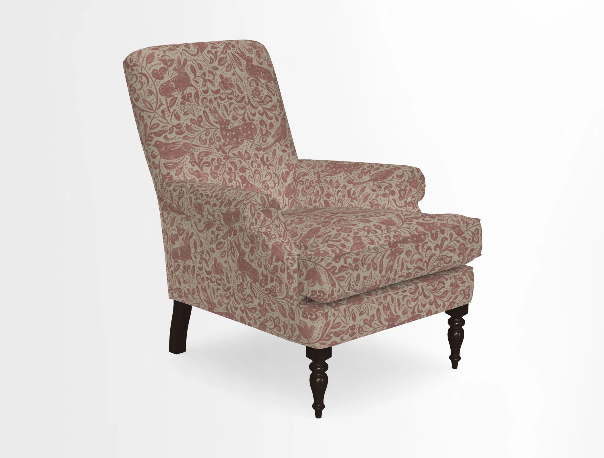 Thistle Chair in Indigo & Wills Morocco Epic Blue