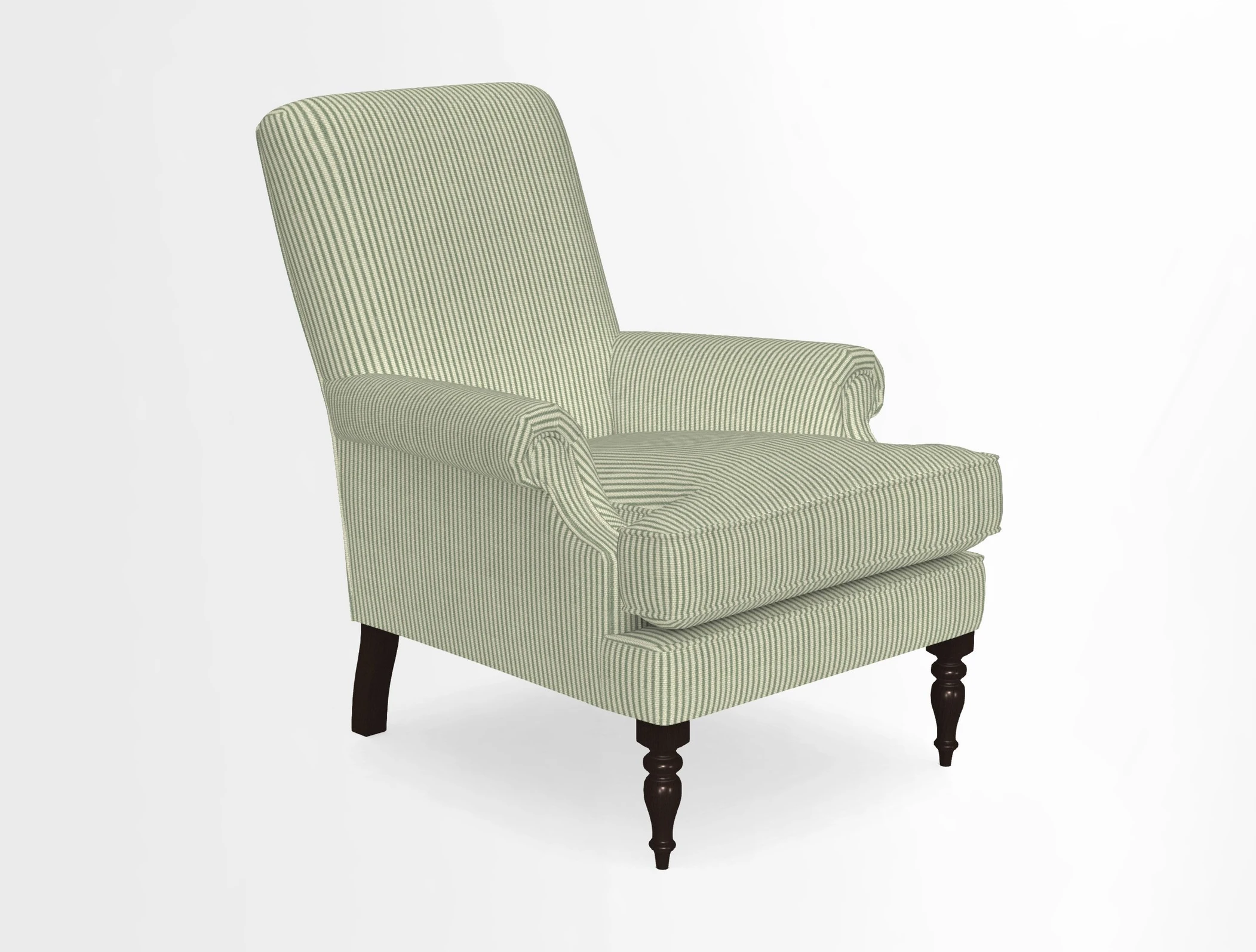 Thistle Chair in Indigo & Wills Morocco Epic Blue