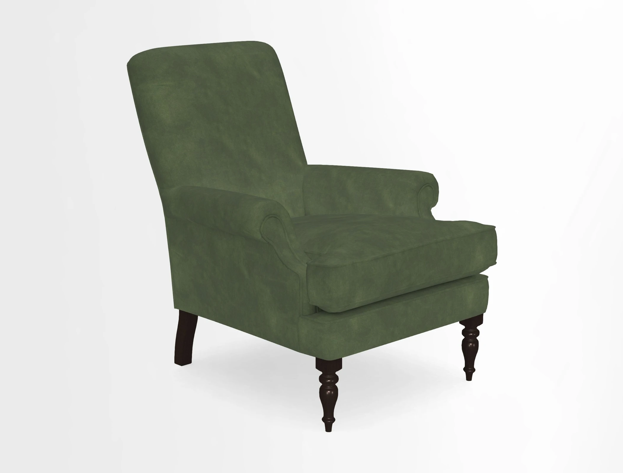 Thistle Chair in Indigo & Wills Morocco Epic Blue