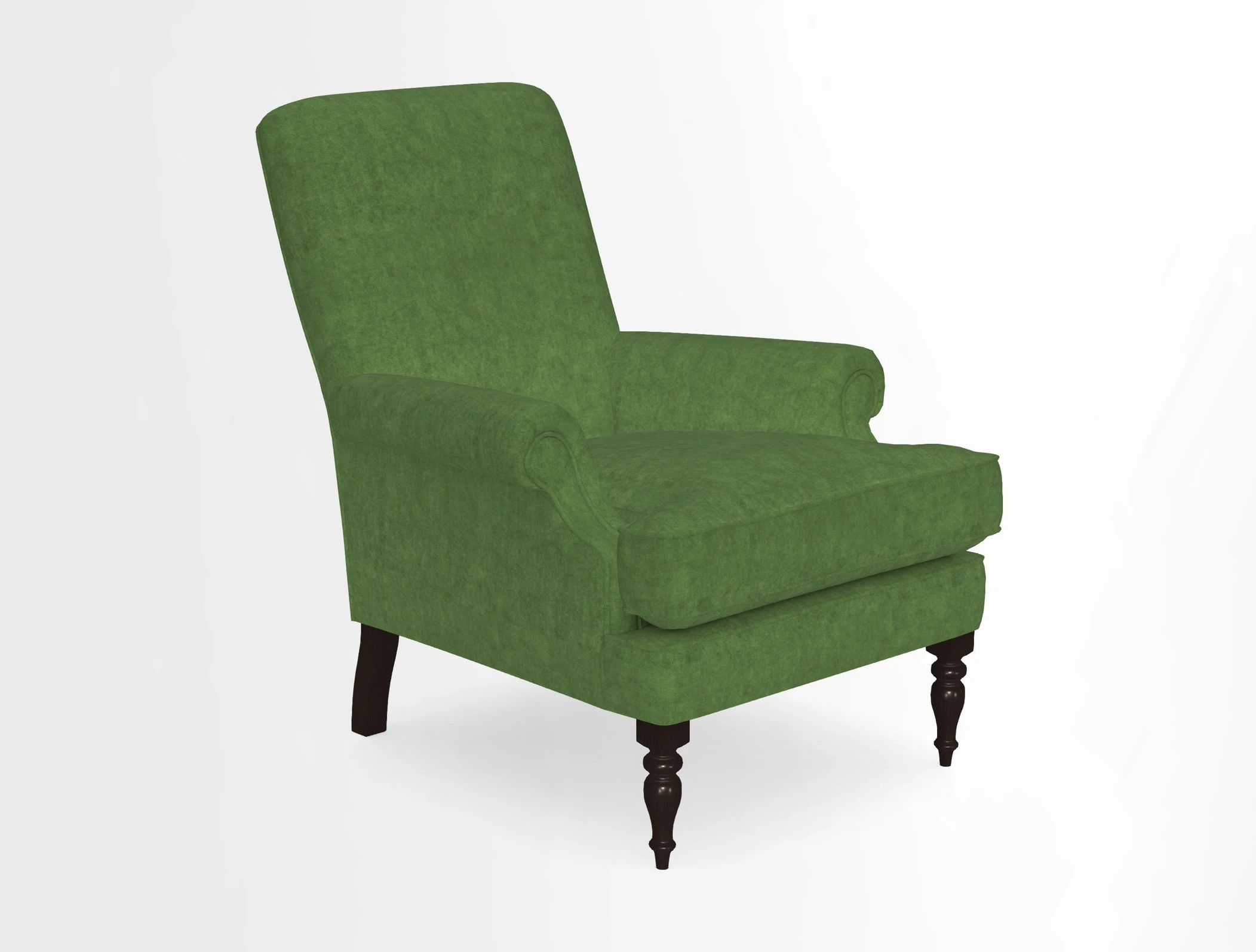 Thistle Chair in Indigo & Wills Morocco Epic Blue