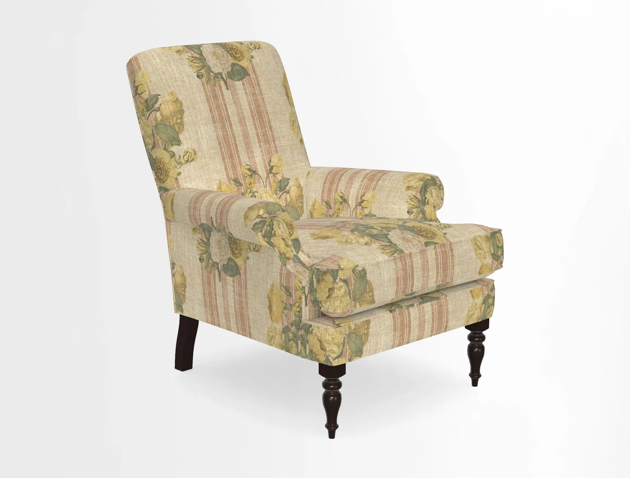 Thistle Chair in Indigo & Wills Morocco Epic Blue