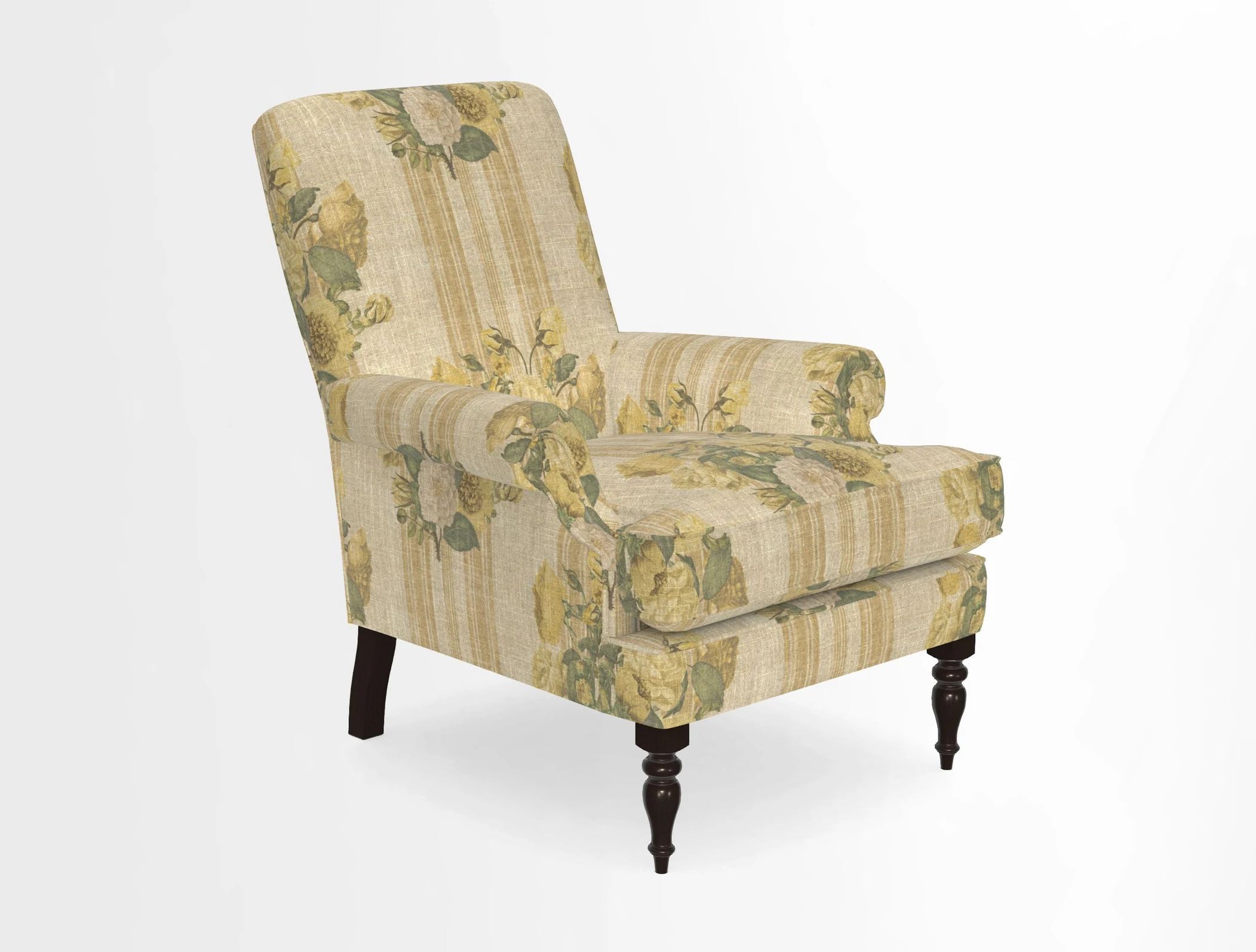 Thistle Chair in Indigo & Wills Morocco Epic Blue