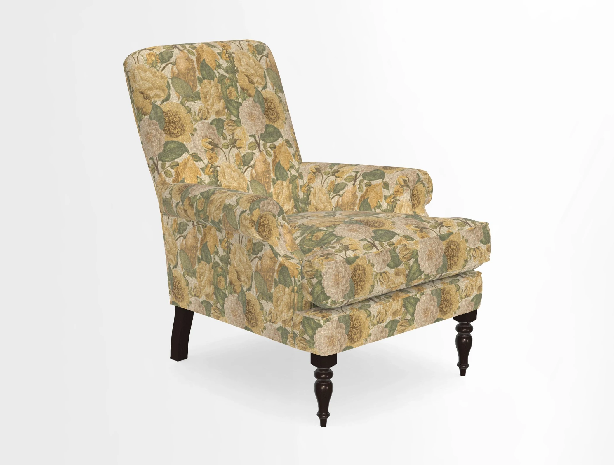 Thistle Chair in Indigo & Wills Morocco Epic Blue