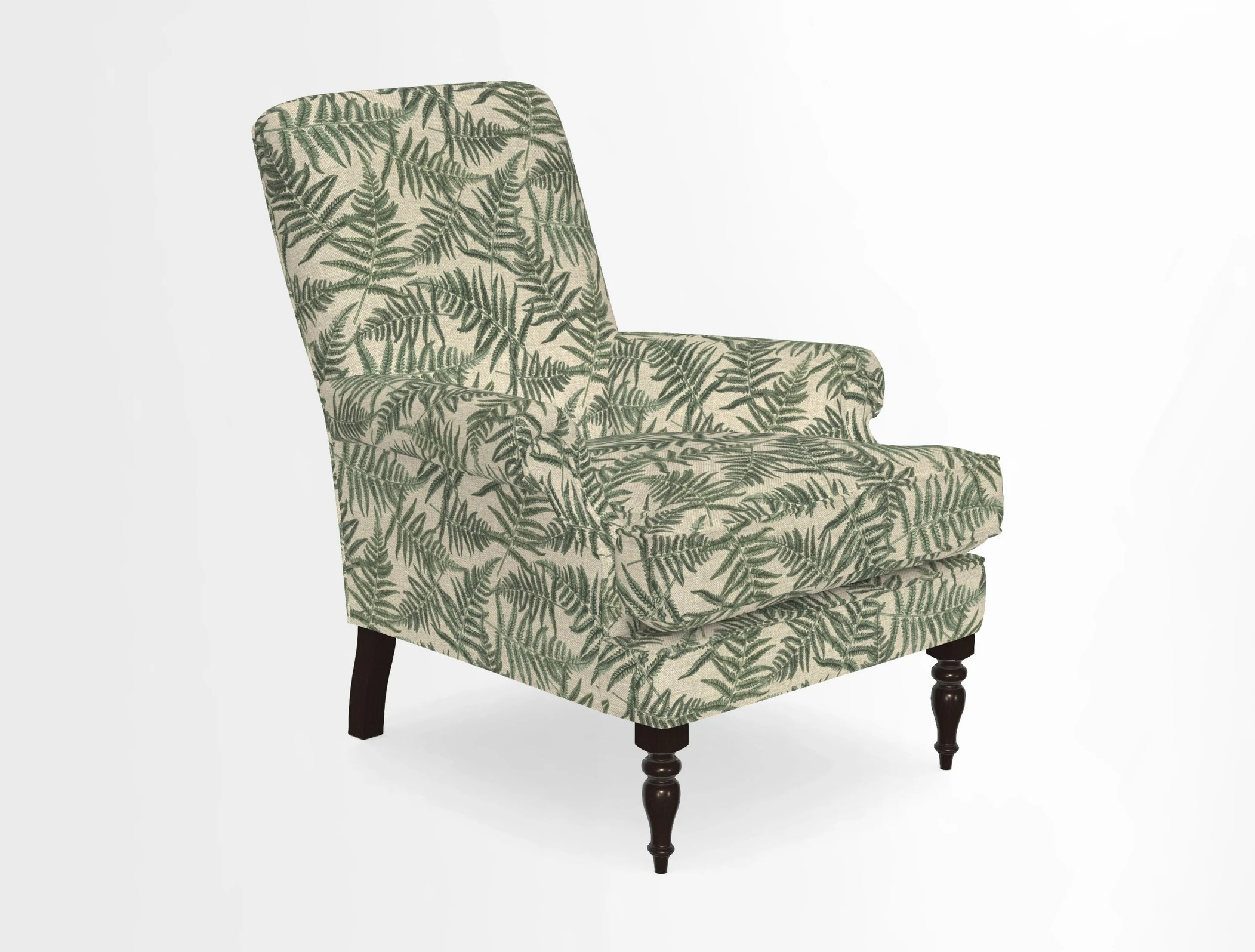 Thistle Chair in Indigo & Wills Morocco Epic Blue