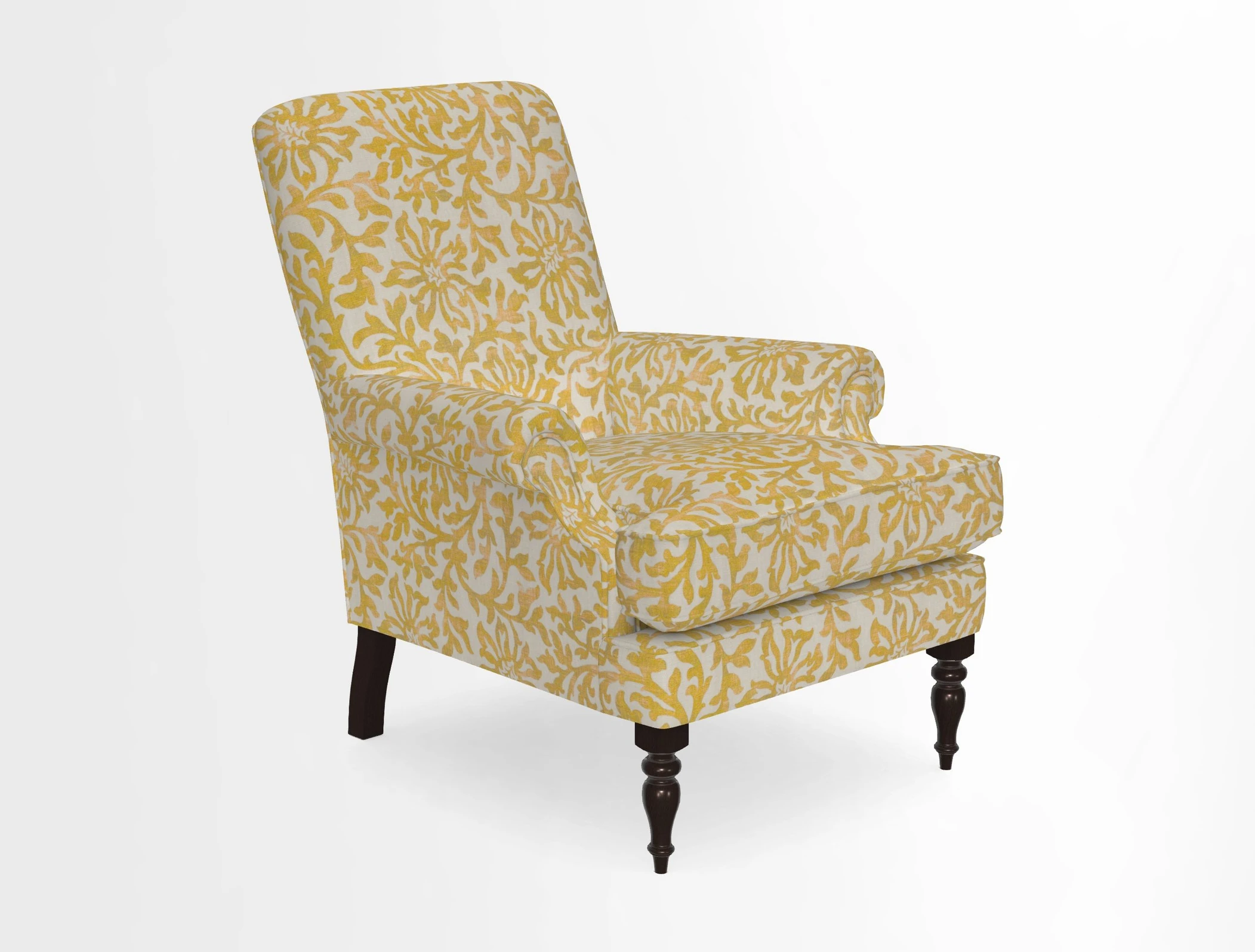 Thistle Chair in Indigo & Wills Morocco Epic Blue