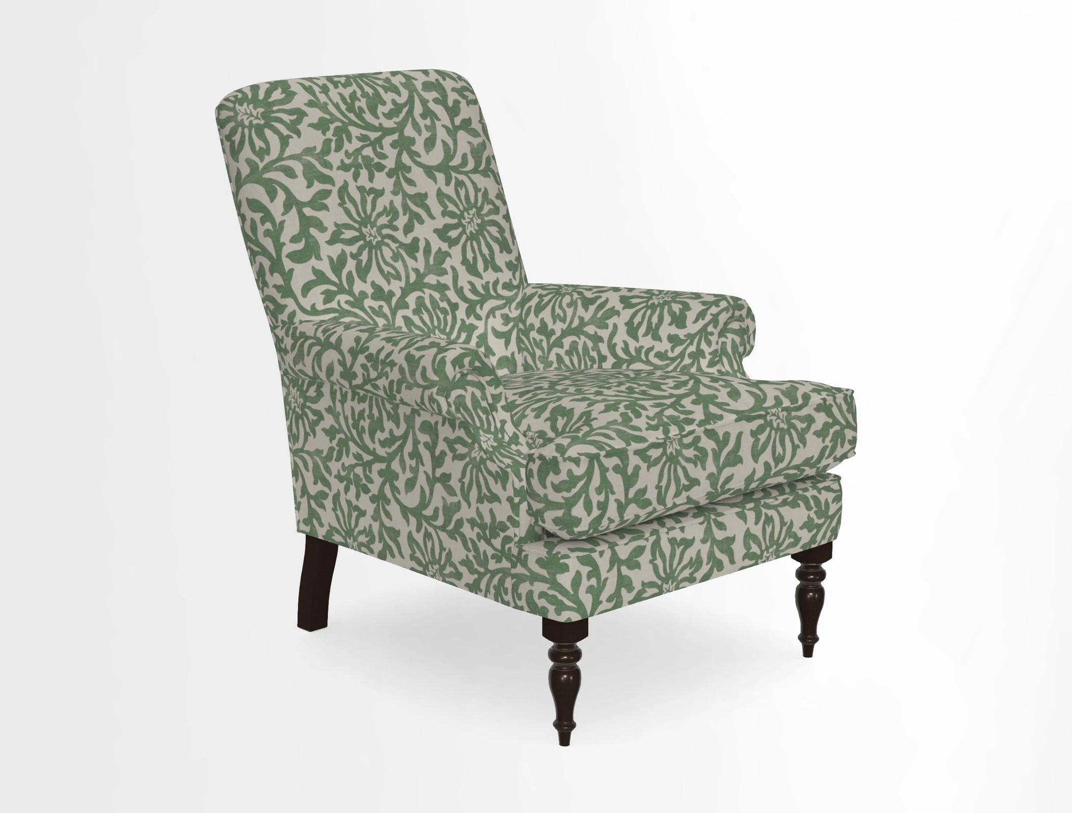 Thistle Chair in Indigo & Wills Morocco Epic Blue