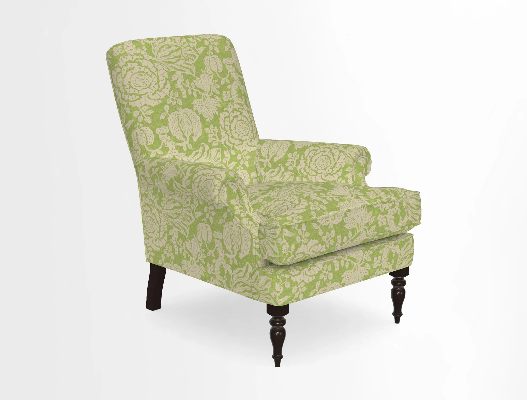 Thistle Chair in Indigo & Wills Morocco Epic Blue