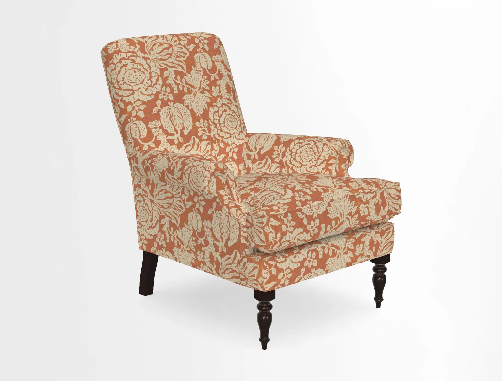 Thistle Chair in Indigo & Wills Morocco Epic Blue