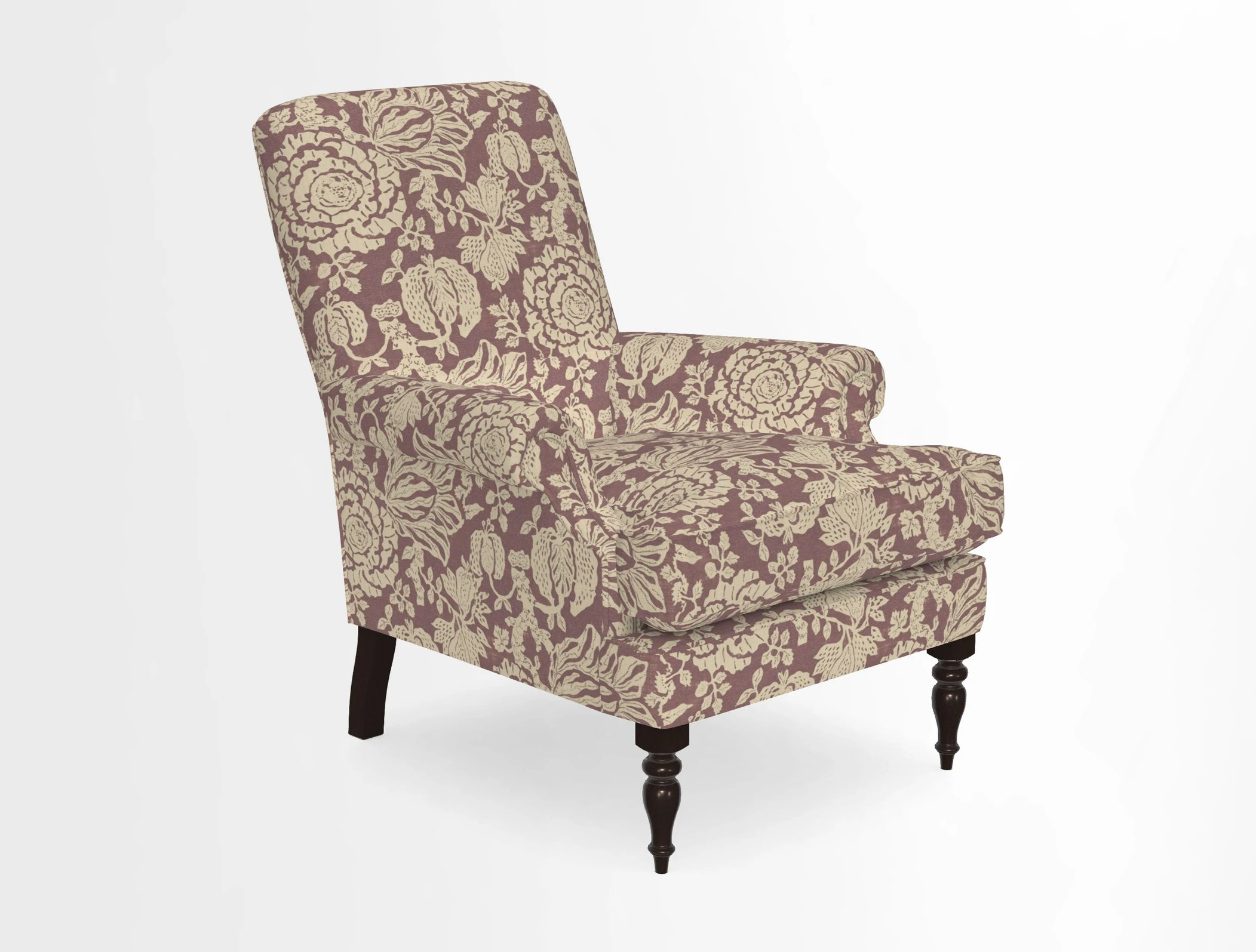 Thistle Chair in Indigo & Wills Morocco Epic Blue