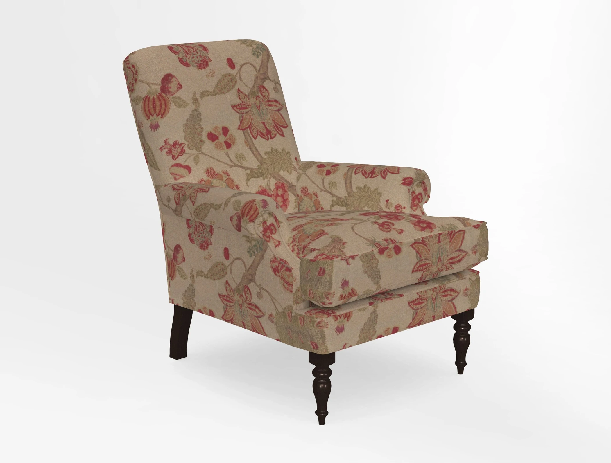 Thistle Chair in Indigo & Wills Morocco Epic Blue