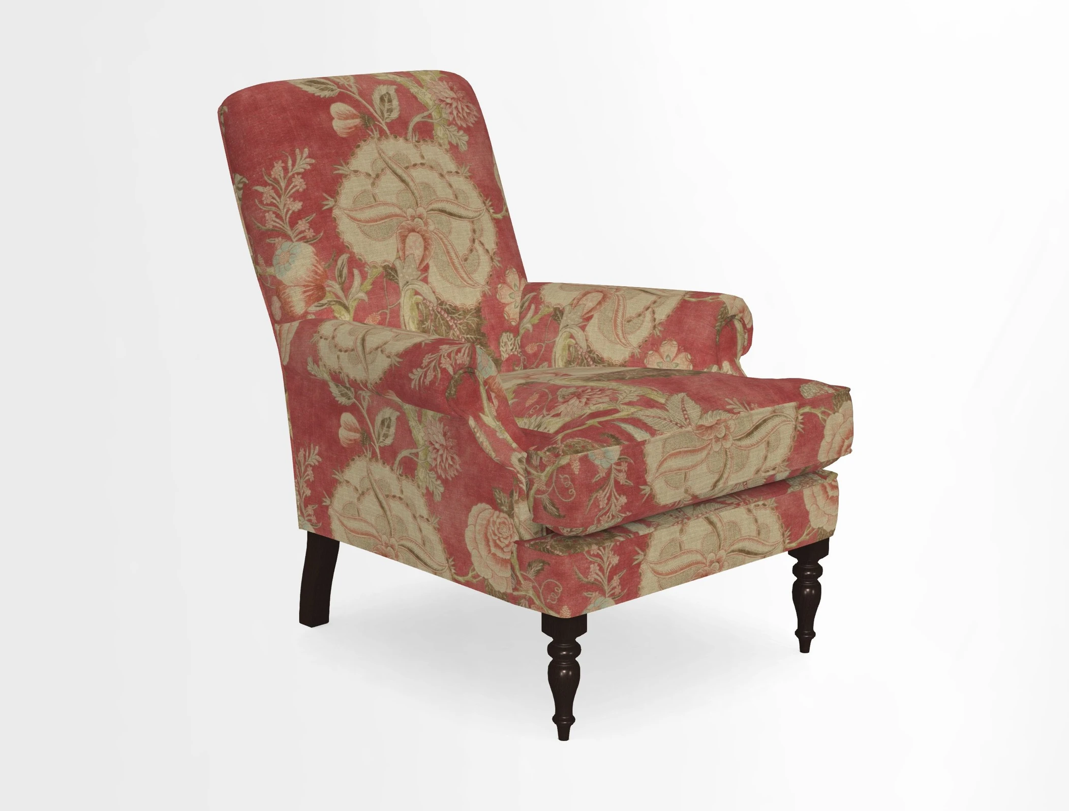 Thistle Chair in Indigo & Wills Morocco Epic Blue