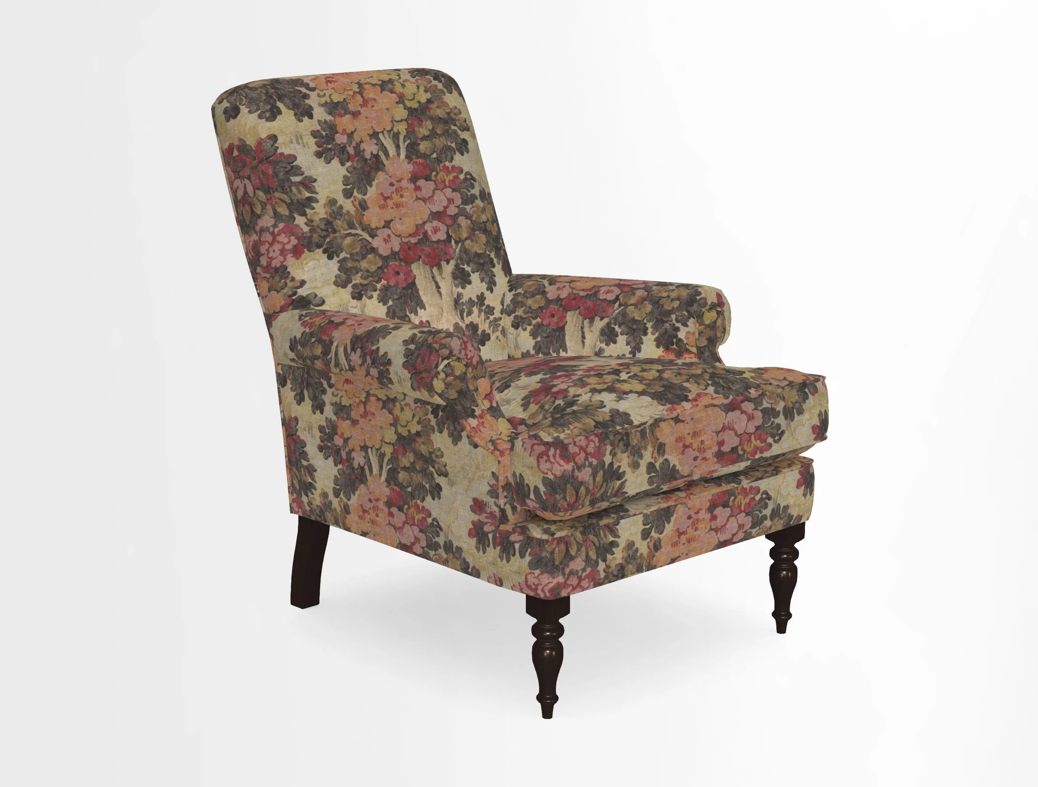 Thistle Chair in Indigo & Wills Morocco Epic Blue