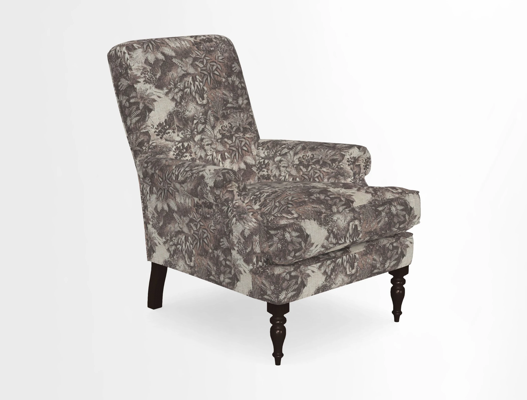 Thistle Chair in Indigo & Wills Morocco Epic Blue