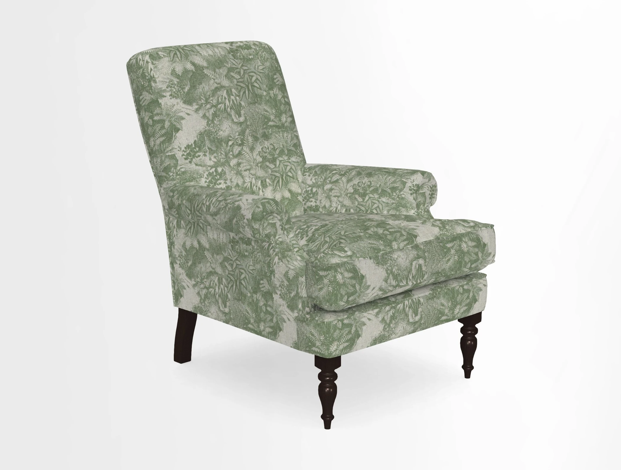 Thistle Chair in Indigo & Wills Morocco Epic Blue