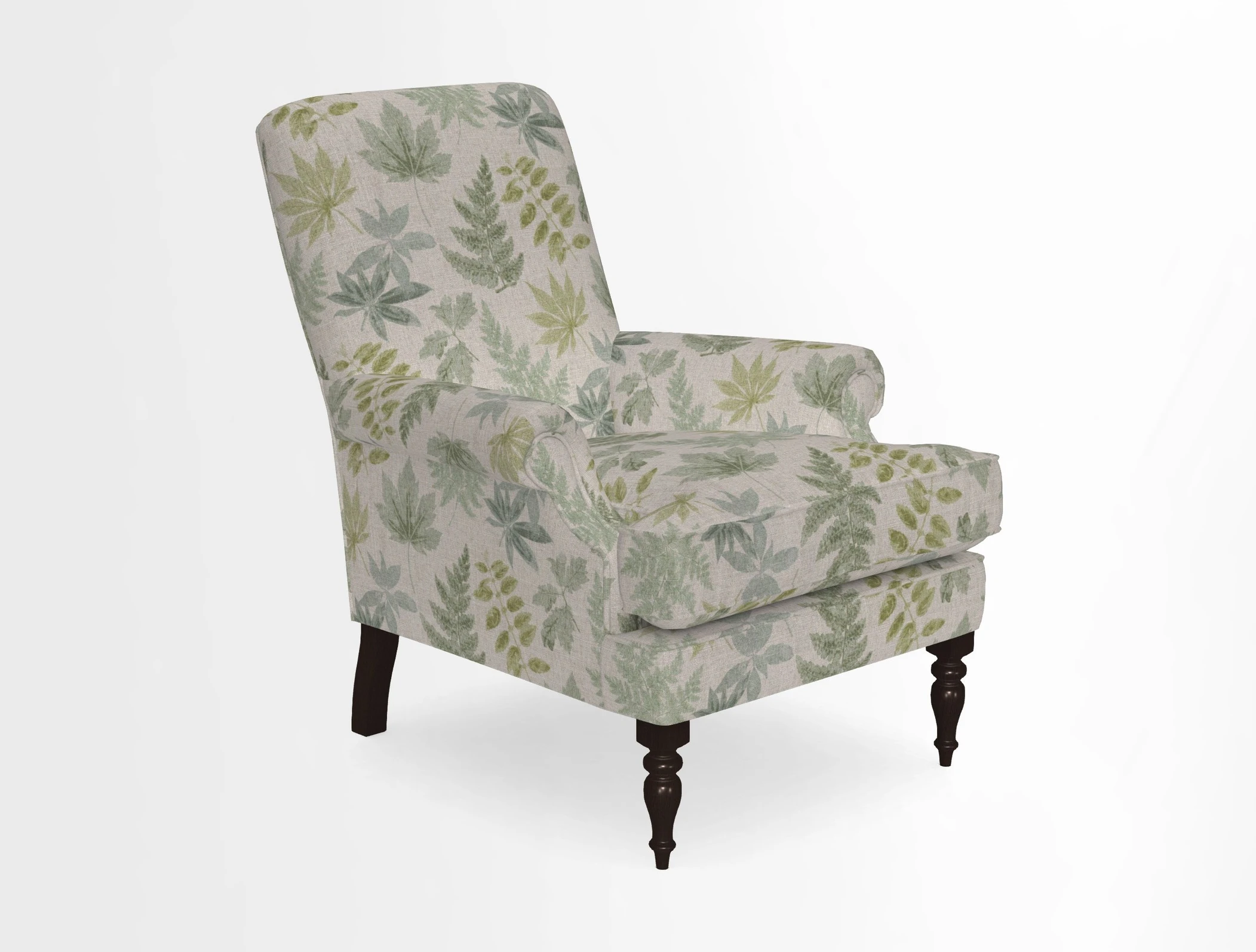 Thistle Chair in Indigo & Wills Morocco Epic Blue