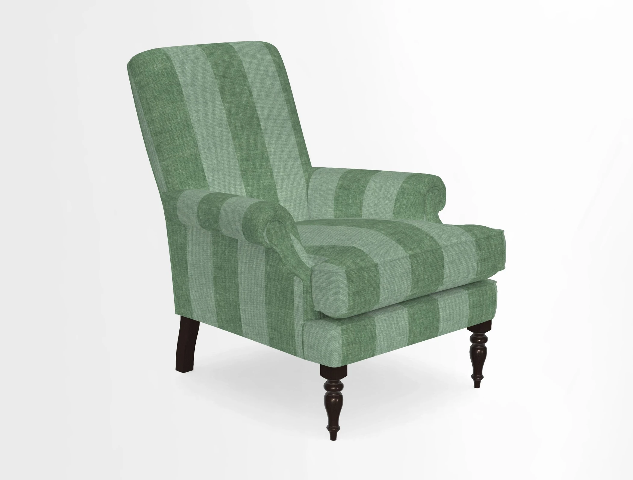 Thistle Chair in Indigo & Wills Morocco Epic Blue